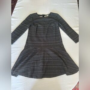 LOFT Black and White Formal dress size small